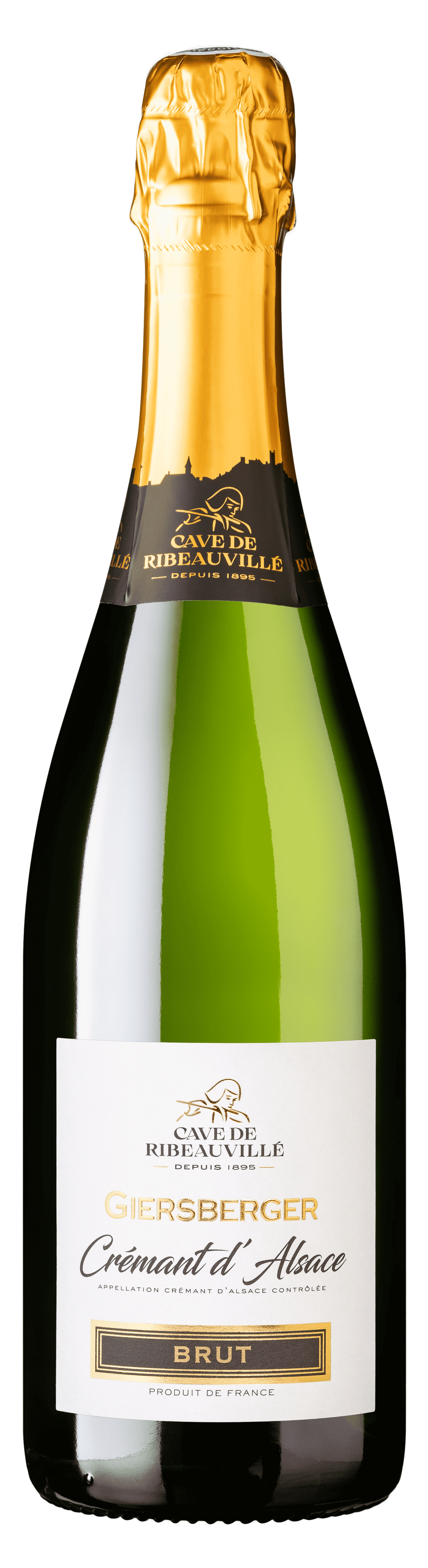 Bottle of Crémant Giersberger Brut Cave de Ribeauvillé