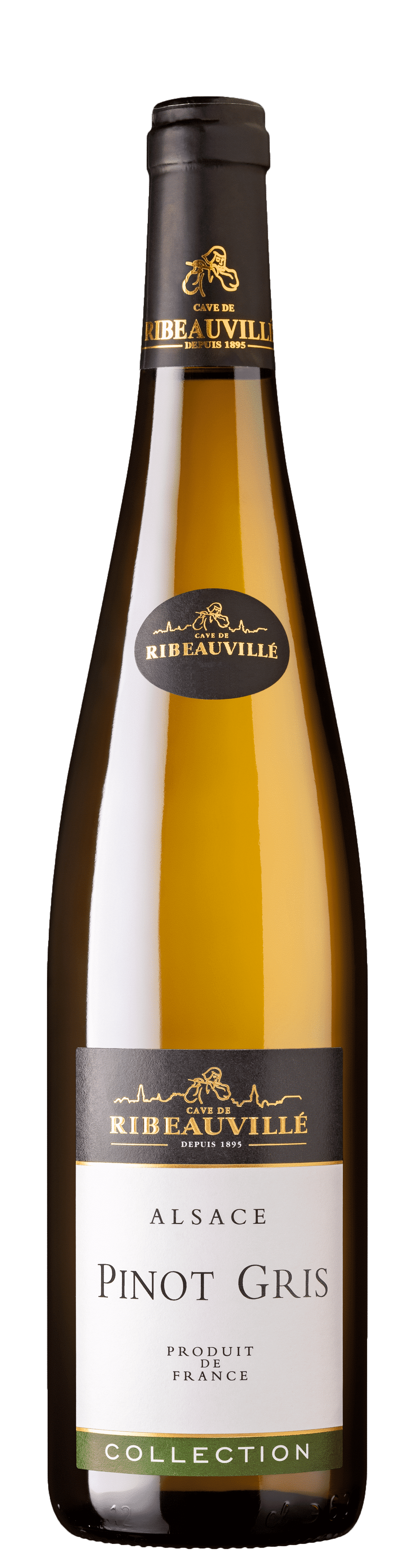 Bouteille de Pinot gris Collection, Cave de Ribeauvillé