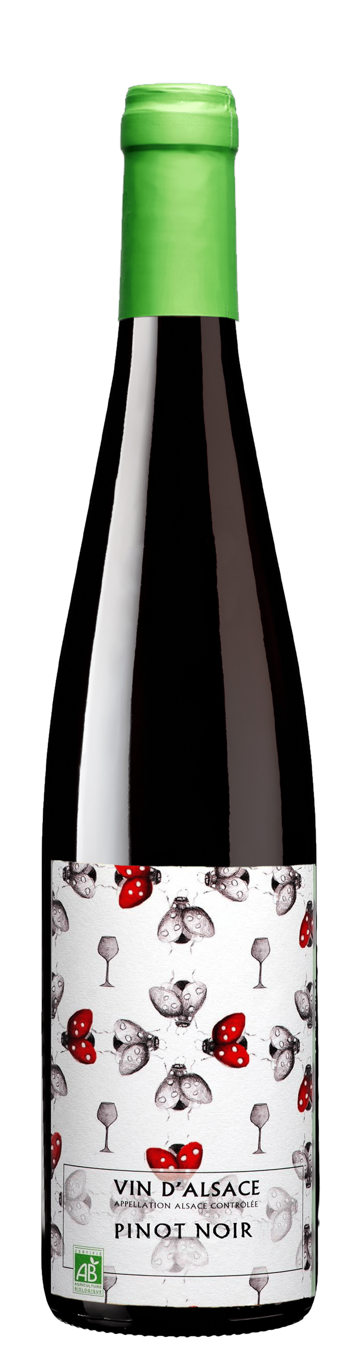 Bouteille de Pinot Noir Bio Cave de Ribeauvillé